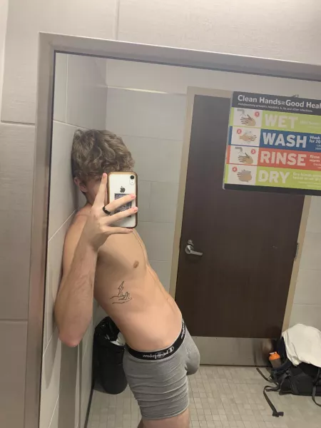 don’t tell my school what i’m doing in their bathroom 😈 by collegettwink