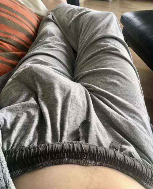 Don’t think my flat mates are happy with my get up when their partners are round. by kiltboy1