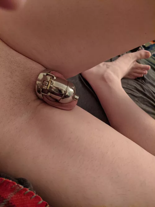 Don't touch December 😝😝😝 by Chastityboundsissy