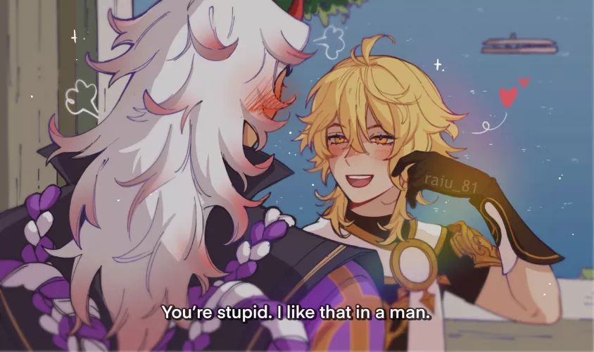 Don't we all, hon (Genshin Impact) by AlbertMendez442