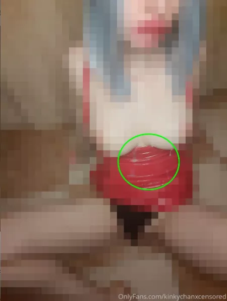 Don't you like the view of Daddy's cummies on my latex dress? by kinkychanx