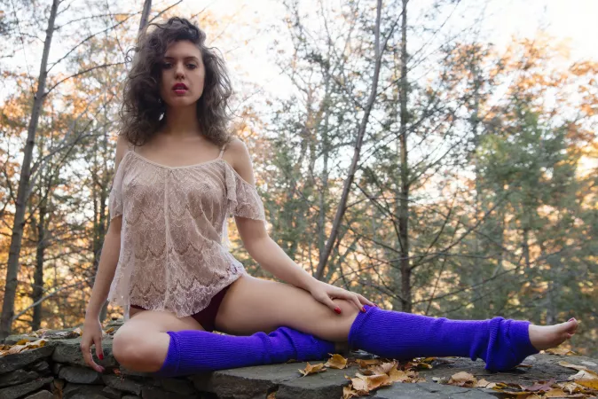 Don't you love my hiking outfit? by onaartist