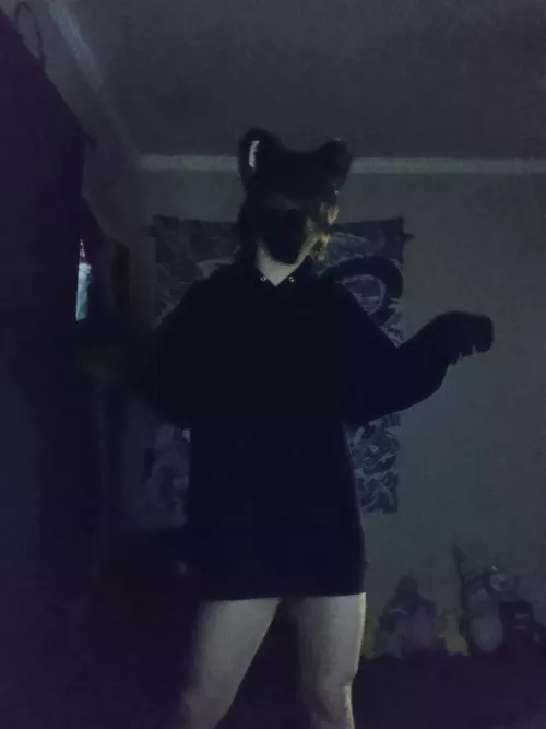 Doomer kitty femboy by Ahiruuwu