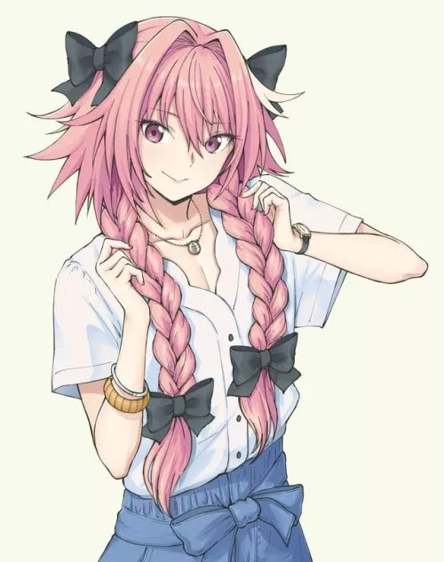 Double braid=Double cute (Astolfo) by reayen