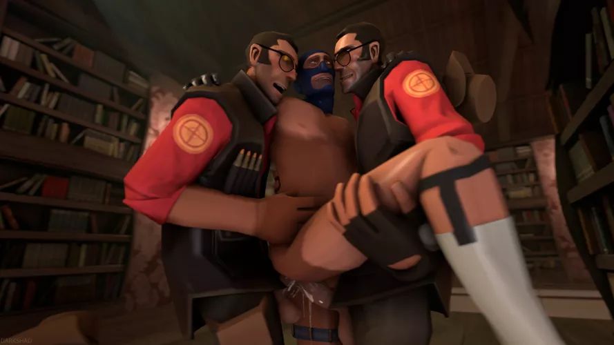 double penetration (sniperspysniper) source: https://twitter.com/nsfwdark12/status/1455745208130277379?t=TsGV8729otuHwiMxEXNYaQ&s=19 by mun-dy