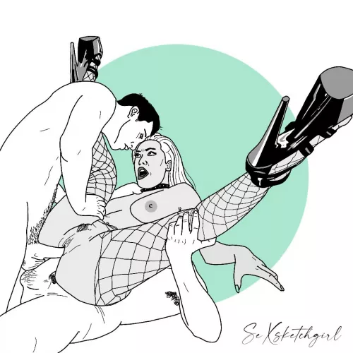 Double the fun (by Sexsketchgirl) by New-Sexsketchgirl