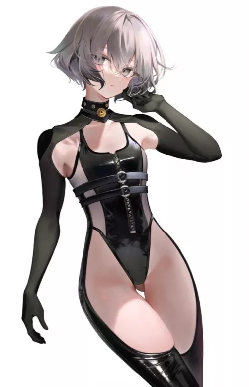 Double-Belted Leotard by CheetahSperm18