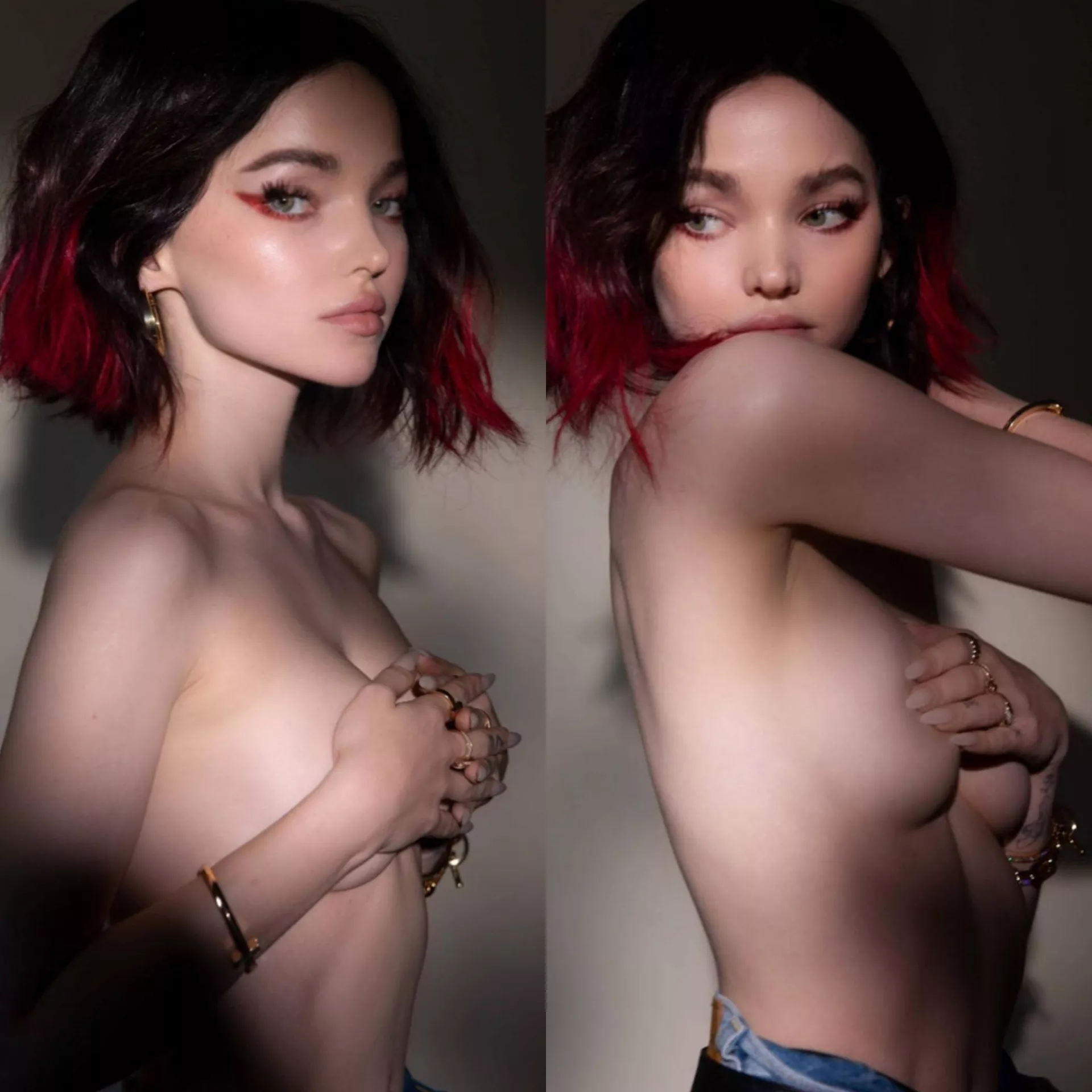 Dove Cameron posted by Cum2celebs