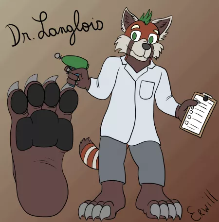 Dr Langlois - Beware of his shrink gun ! by Erwill_the_bird