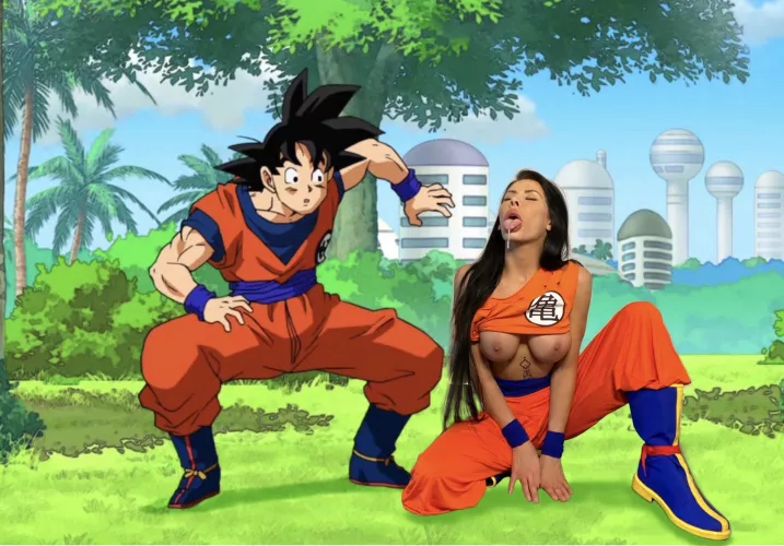 Dragon balls across the face! by crixus7777