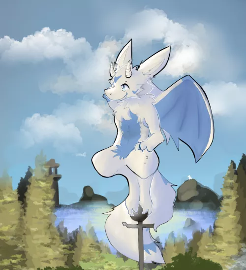 Dragon (@fluffysakora) by FluffySakora