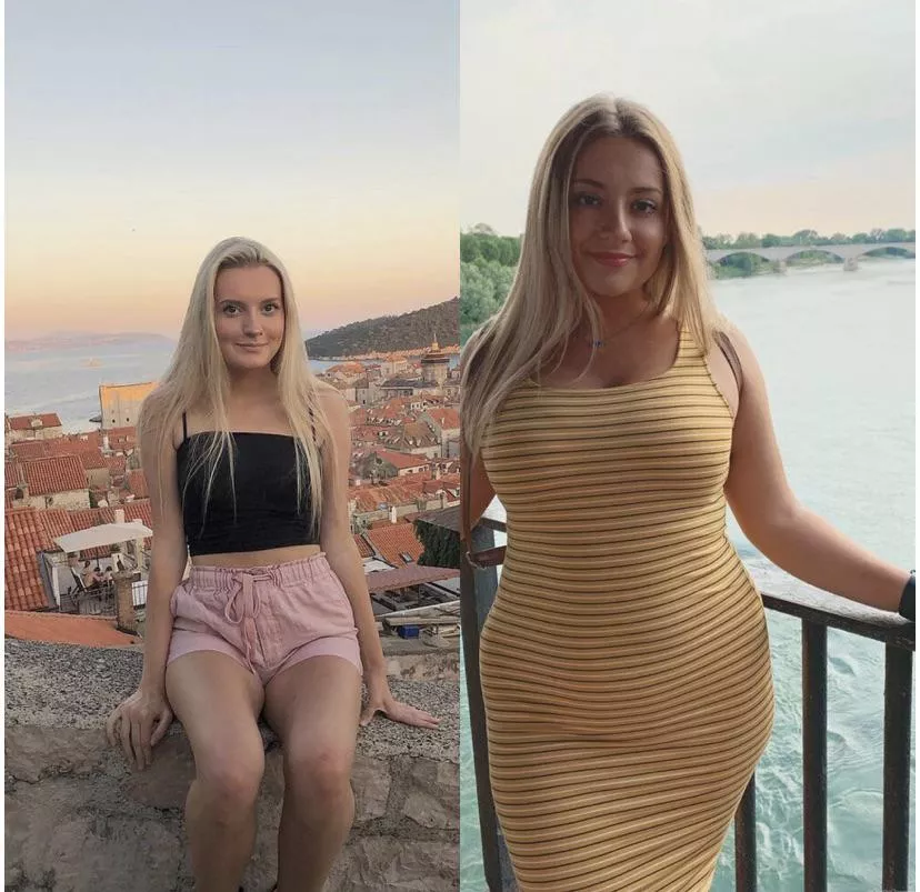 Dramatic 3 year difference posted by GamerBaddie28