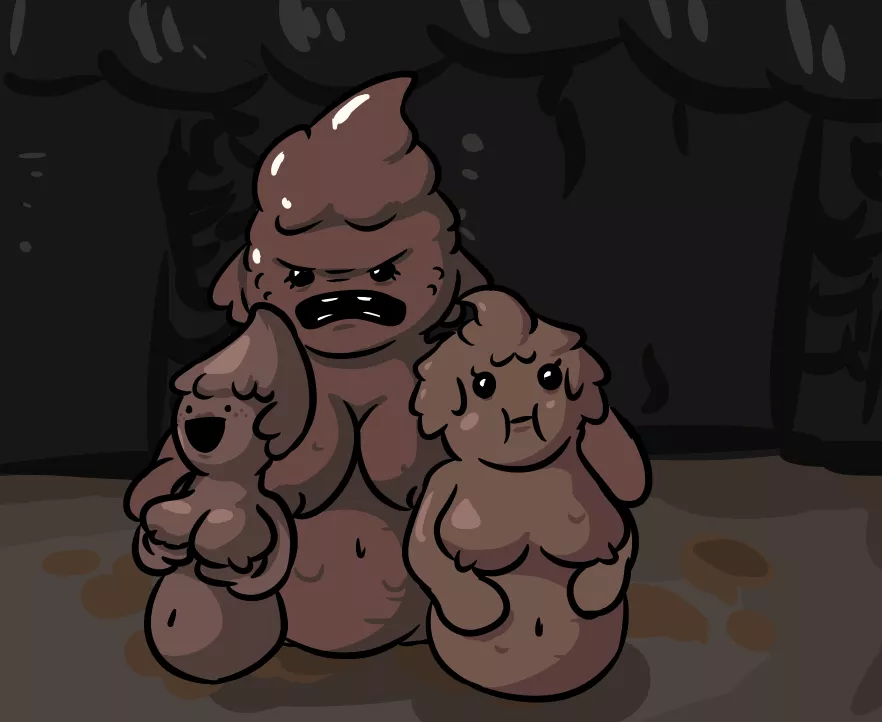 Drawing all monsters as waifus I guess: Dip, Squirt and Dinga [OC] uh-oh stinky posted by CreativeIcarusII