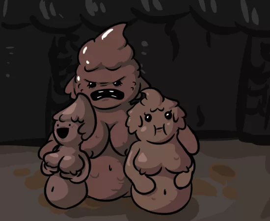 Drawing all monsters as waifus I guess: Dip, Squirt and Dinga [OC] uh-oh stinky by CreativeIcarusII