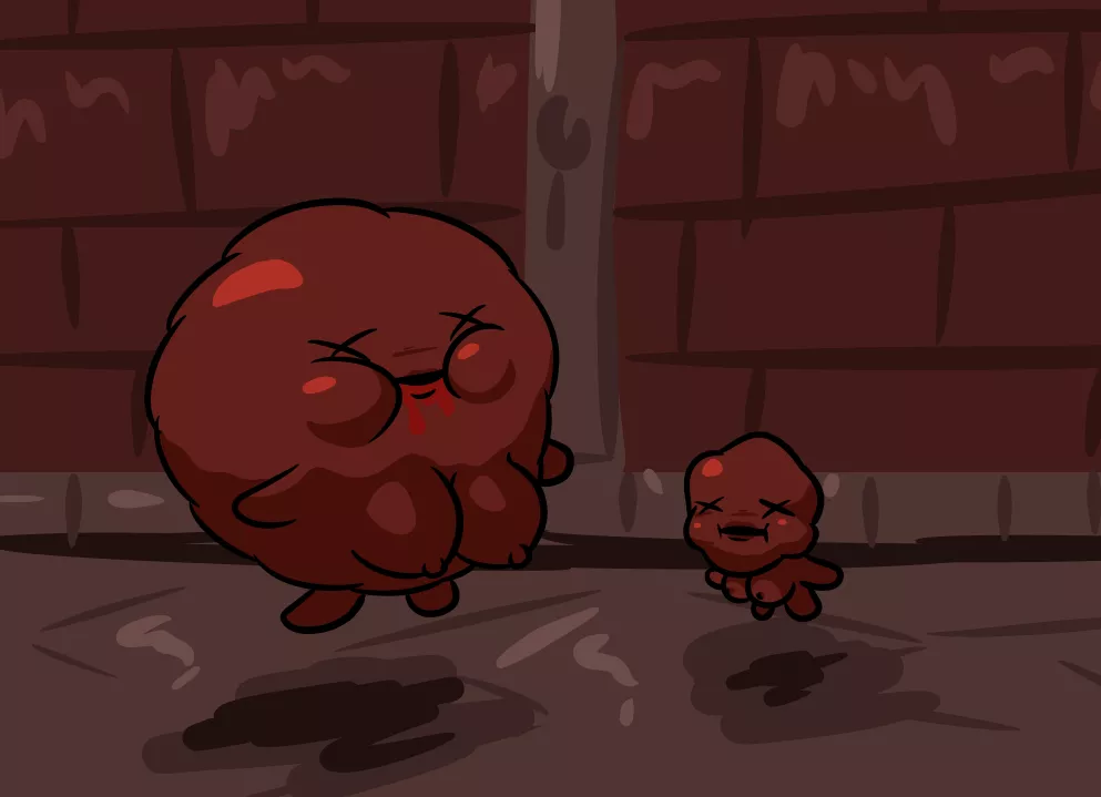 Drawing all monsters as waifus I guess: Poofer [OC] didn't know how to tackle this so have a flying meatball with boobies posted by CreativeIcarusII