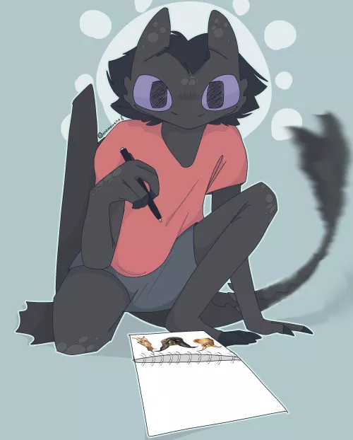 Drawing floppas by me by whirlybird_