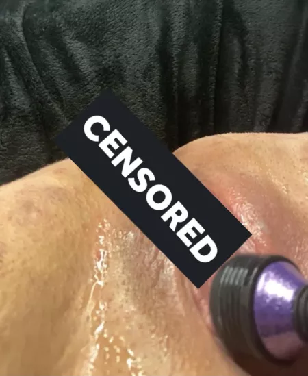 Drenched myself 🤭💦💦 by acumslutx