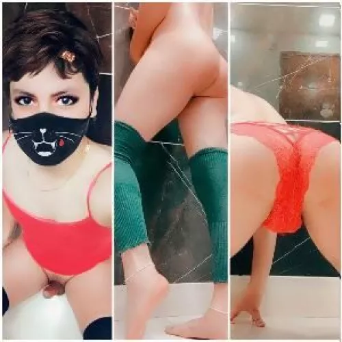 Dressed up a little for this sub, the excitement is very evident 😘👄😅 by Extreme-Tiger-3240