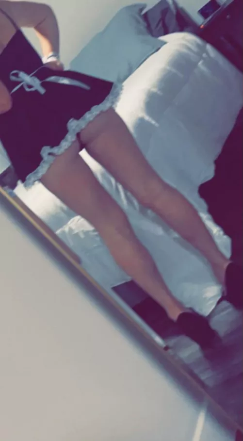 Dressed up to drain cock. by Mean_Sympathy_9244