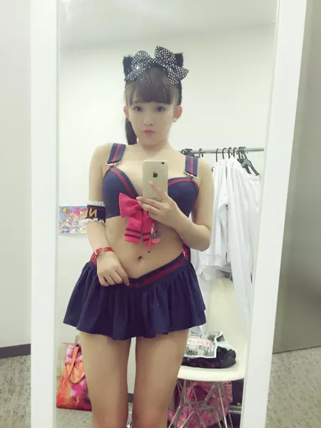 Dressing Room Blue & Red by vidsonly