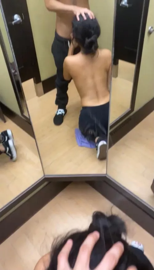 Dressing rooms are a classic 💙 by AsherCouple