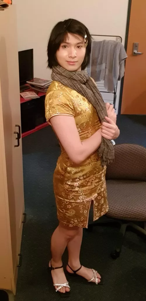 Dressing up for a dinner cruise! by PixieGoosie