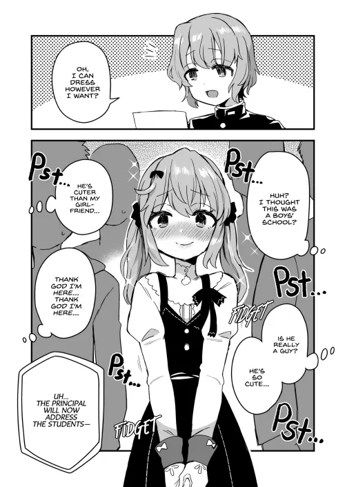 Dressing up for the first day of school! by KasaneTeto_