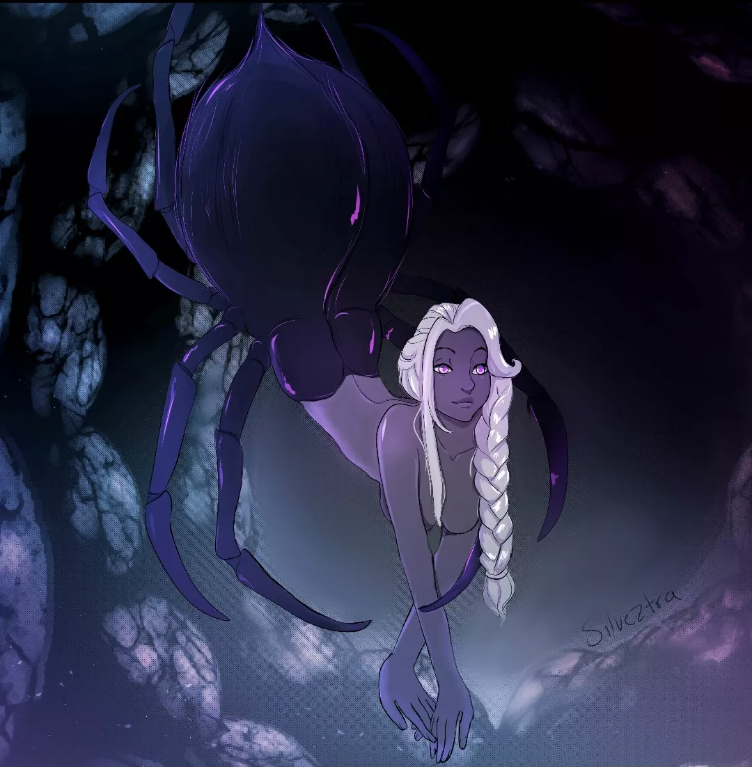 Drider commission (Silveztra) posted by Celaeva