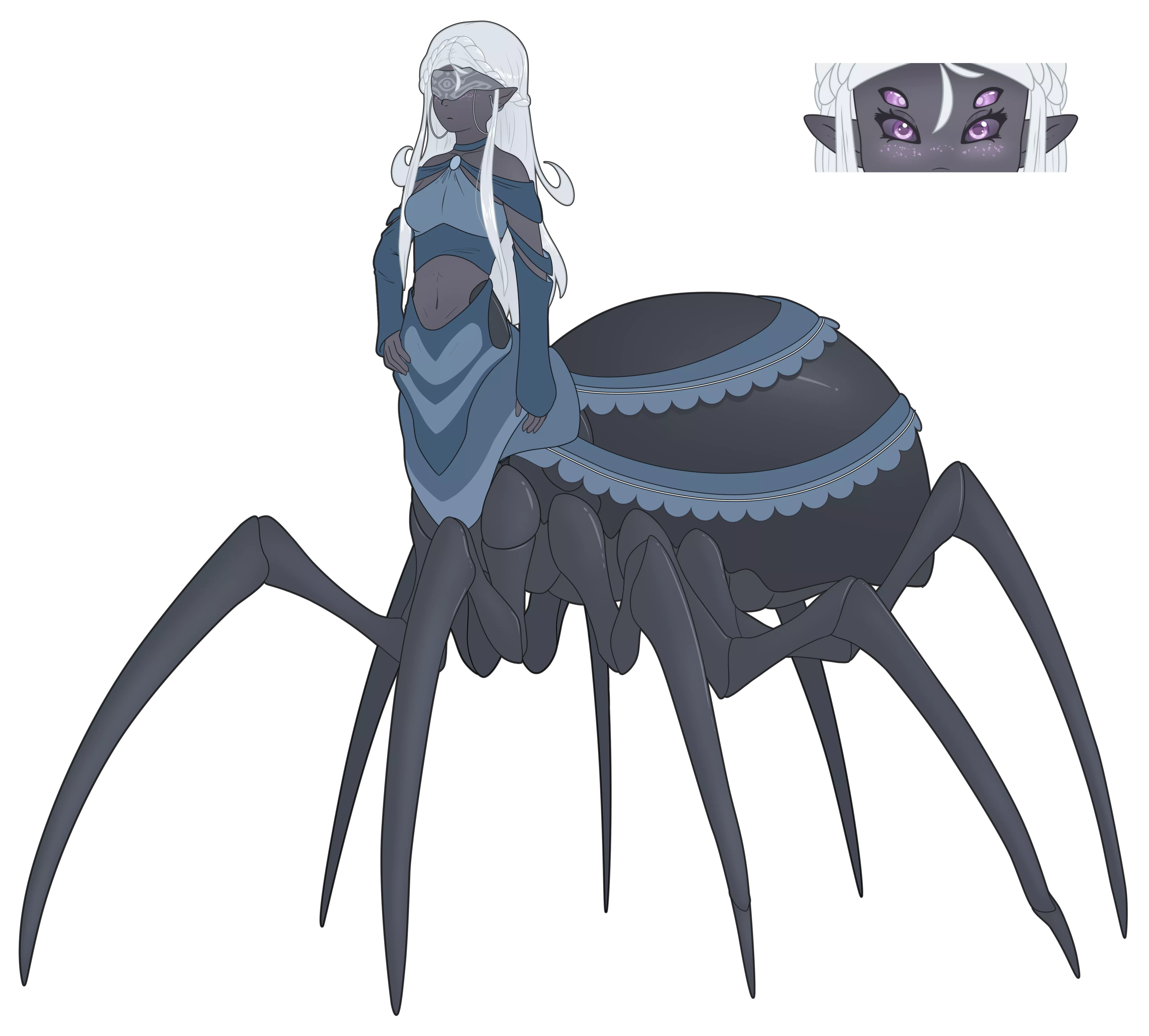 Drider from FluffyXai posted by MonmusuAficionado