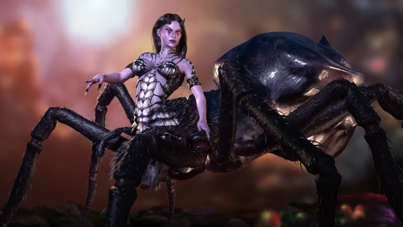 Drider Queen by w00fyw00