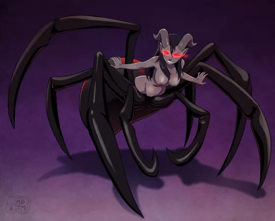 Drider Queen Jeda by spiderbutt_