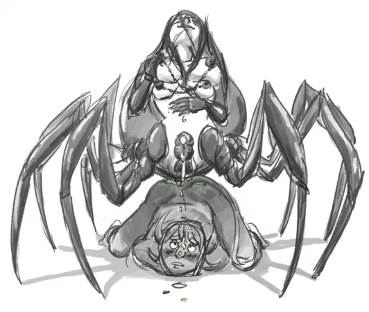 Driders and Cum by spiderbutt_