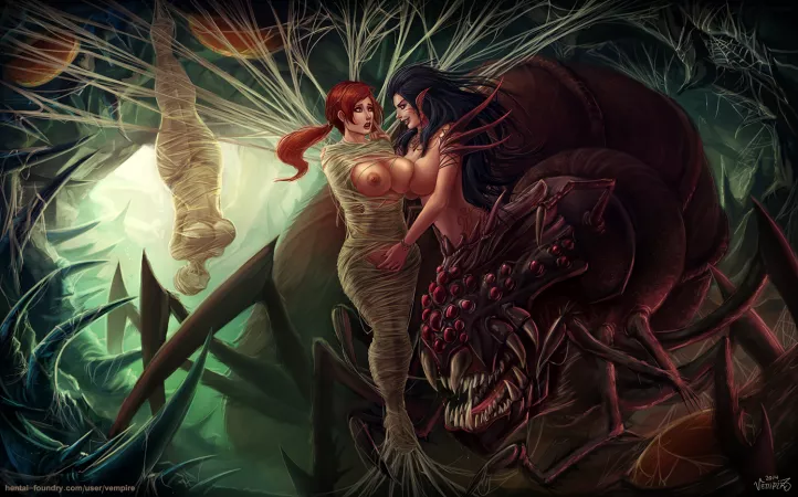 Drider's Playground by spiderbutt_