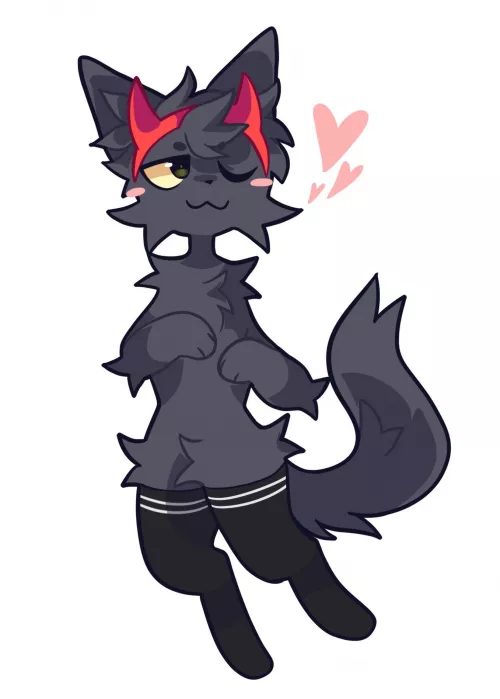 dripped out in socks [ art by me @zestylemonss on twitter ] by Iazuli