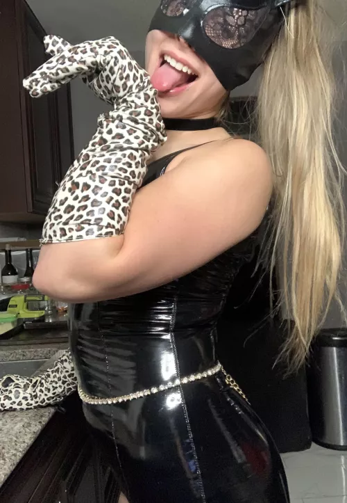 Dripping in leather 💦 by No-Juggernaut-166