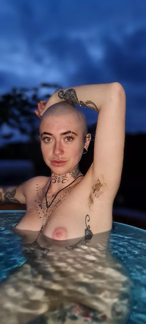 Dripping wet armpit hair is what we like... by electricambrose