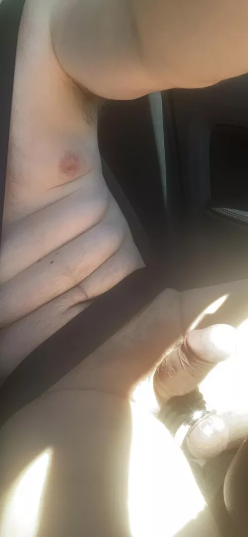 Driving naked first time wish me luck that I don’t get caught… of if want me too! by No_Math_5086