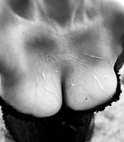 Drizzling syrup for some texture by Emmerson-Reid