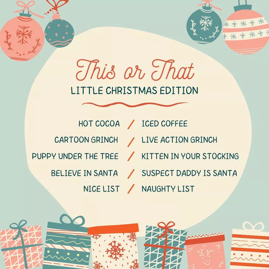 Drop your answers here 🎁 posted by mommysaysrelax