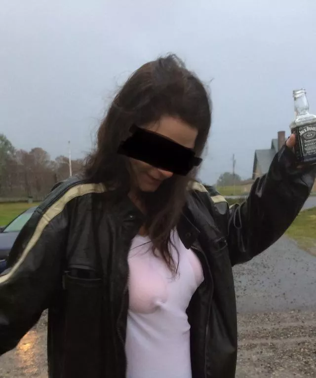 Drunk on a rainy day. by u/DrunkontheDeck posted by LersWbap