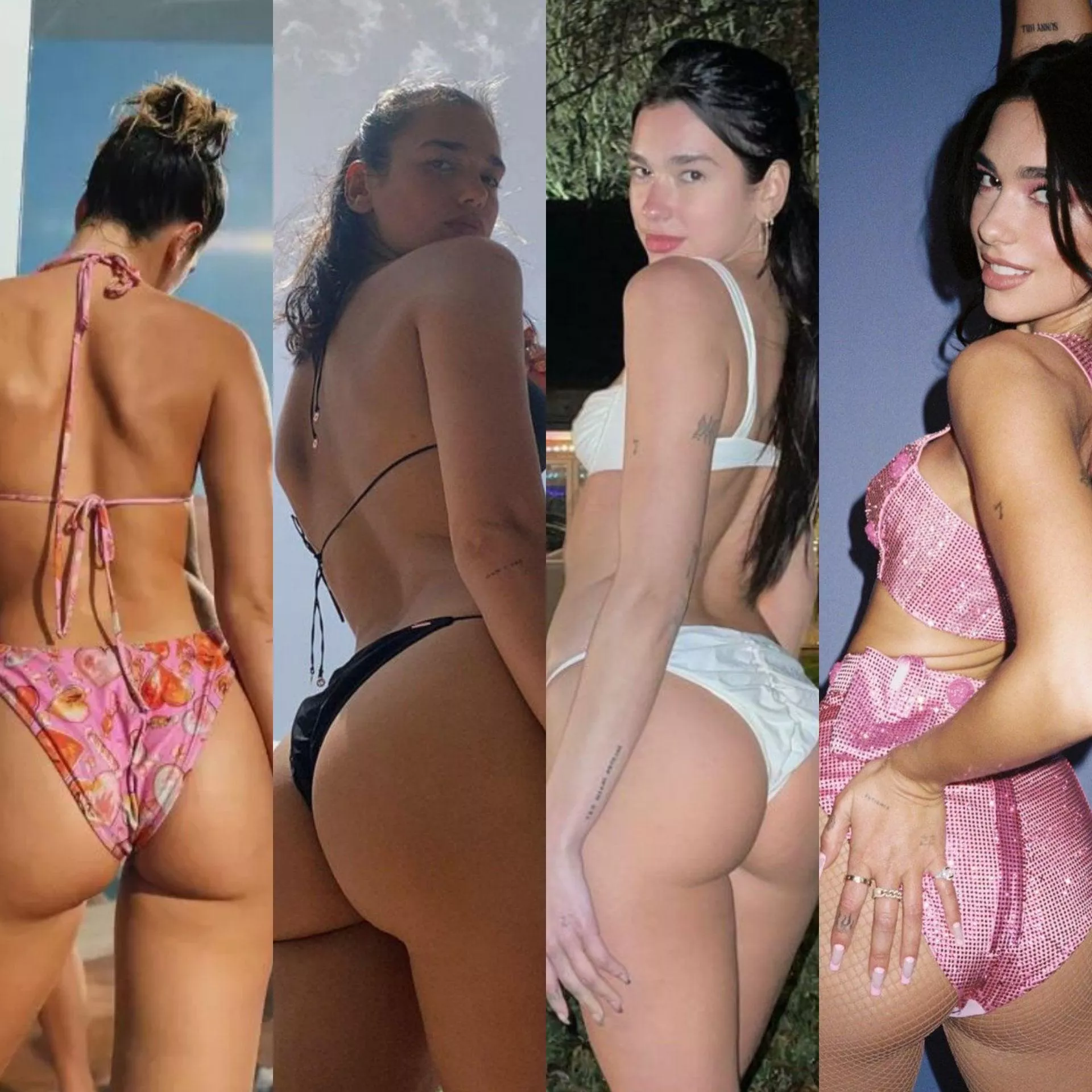 Dua Lipa’s ass posted by WhiteWolf1956