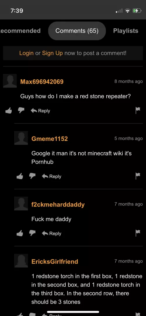 Dude just wanted Minecraft advice by SnooPeripherals2888
