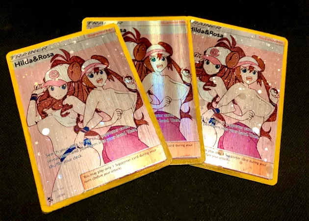 Due to high demand have had a massive restock of my Hilda&Rosa custom cards, now with even bigger boobs! They are on sale just for today at £20/$25.60 USD;) by seniorabby0