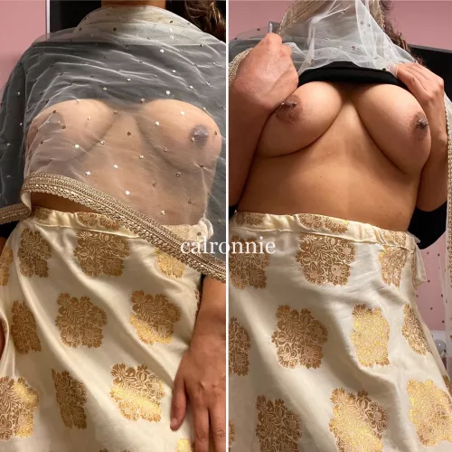 dupatta on or off? by calronnie