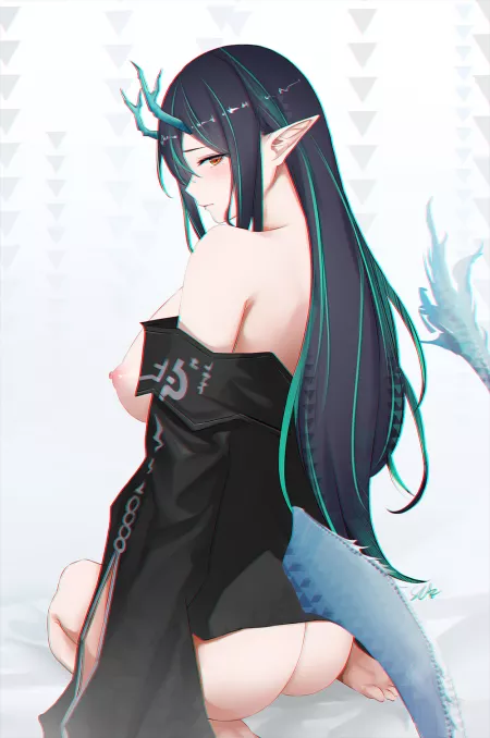 Dusk's Shy Beauty by JeanneDAlter