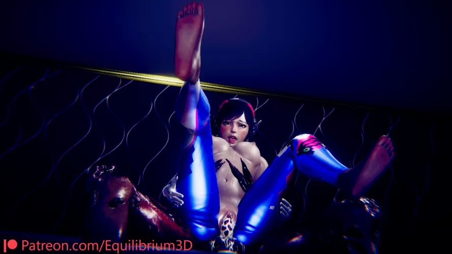 D.va got raped (Equilibrium3D) by HibanaChan0