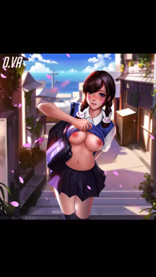 D.va (Liang Xing) by InkWasntHere