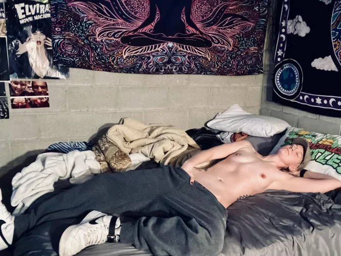 Early morning after a workout by Bounddragons