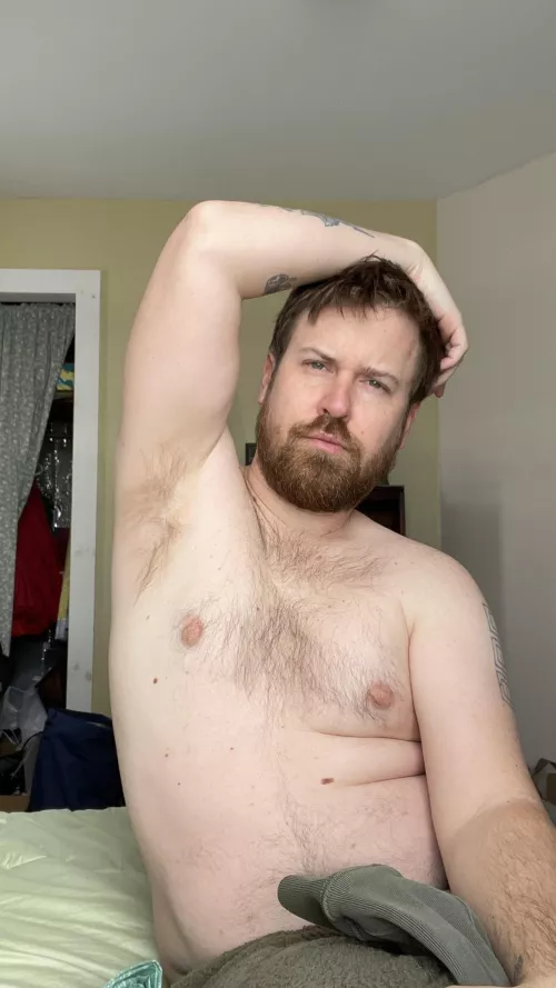 Early morning bear stretch 🐻 by farmcubjosh