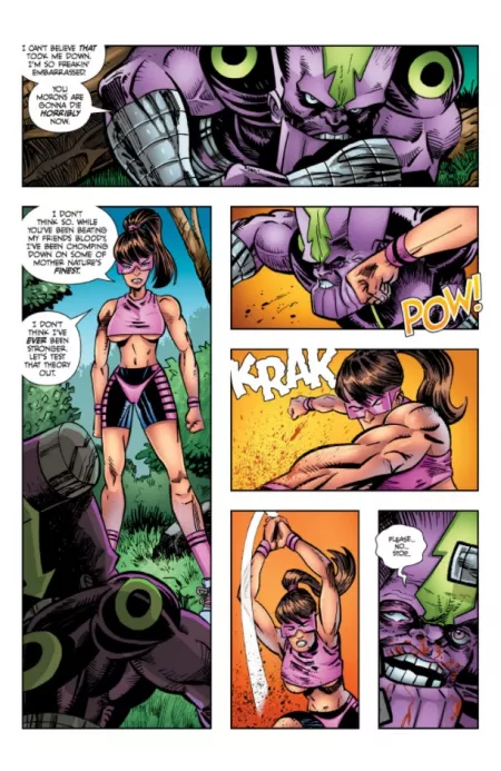 Earth Girl [The Savage Dragon (1993) #208] by lordhater1